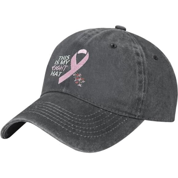 Baseball Cap for Women Men Breast Cancer - Picture 2 of 6